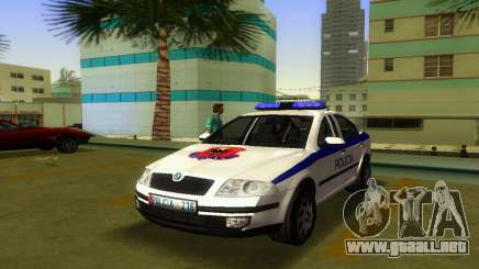 Skoda Octavia Albanian Police Car para GTA Vice City