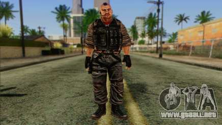 Los soldados de la Rogue Warrior 2 para GTA San Andreas