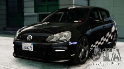 Volkswagen Golf R 2010 MTM Paintjob para GTA 4