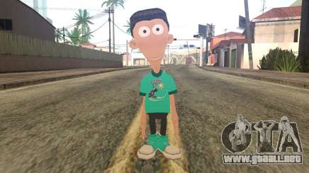 Sheen from Jimmy Neutron para GTA San Andreas