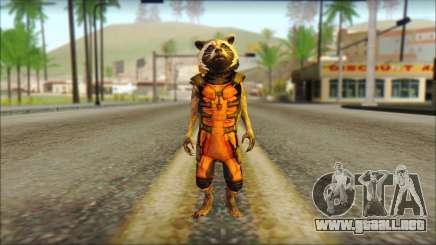 Guardians of the Galaxy Rocket Raccoon v2 para GTA San Andreas