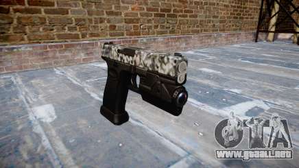 Pistola Glock 20 de diamante para GTA 4