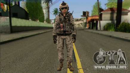 Task Force 141 (CoD: MW 2) Skin 5 para GTA San Andreas