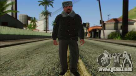 La policía rusa de la Piel 2 para GTA San Andreas