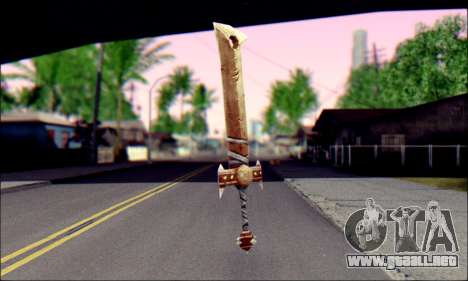 Меч (World Of Warcraft) para GTA San Andreas