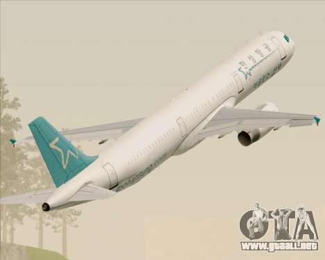 Airbus A321-200 Hansung Airlines para GTA San Andreas