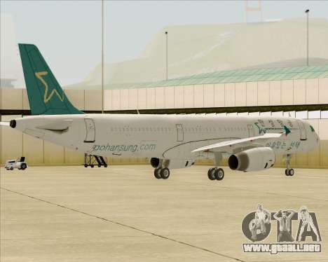 Airbus A321-200 Hansung Airlines para GTA San Andreas