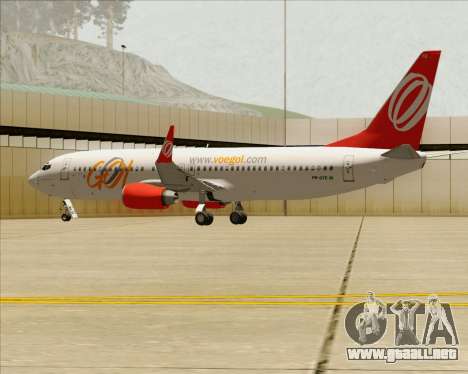 Boeing 737-800 de Gol Transportes Aéreos para GTA San Andreas