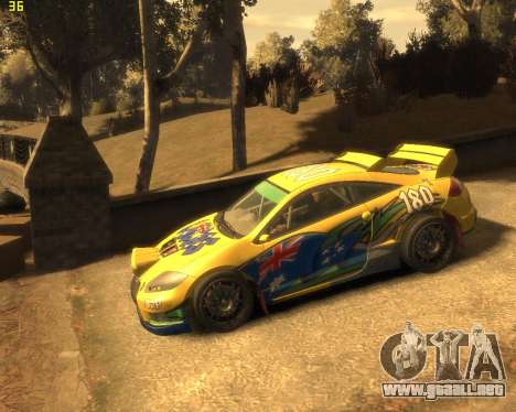 Mitsubishi Eclipse GT Rallycross para GTA 4