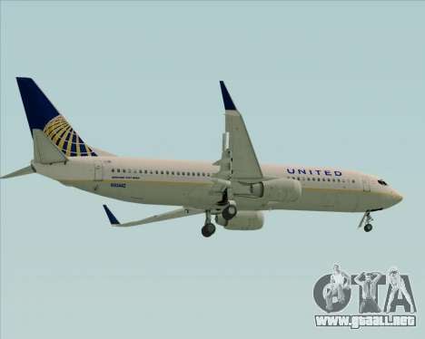 Boeing 737-824 United Airlines para GTA San Andreas