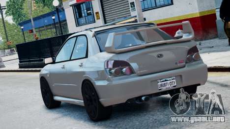 Subaru Impreza WRX STi para GTA 4