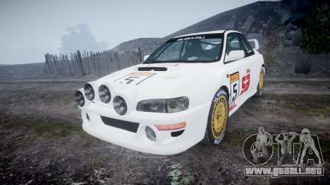 Subaru Impreza WRC 1998 SA Competio v3.0 para GTA 4