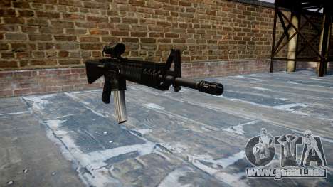 Rifle de M16A4 ACOG para GTA 4