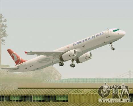 Airbus A321-200 Turkish Airlines para GTA San Andreas