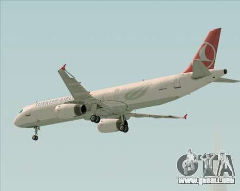 Airbus A321-200 Turkish Airlines para GTA San Andreas