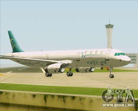 Airbus A321-200 Hansung Airlines para GTA San Andreas