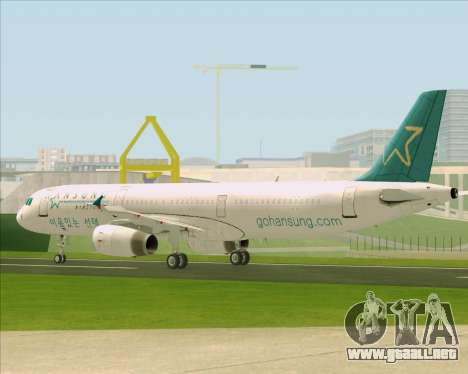 Airbus A321-200 Hansung Airlines para GTA San Andreas