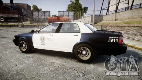 GTA V Vapid Cruiser LSP [ELS] Slicktop para GTA 4