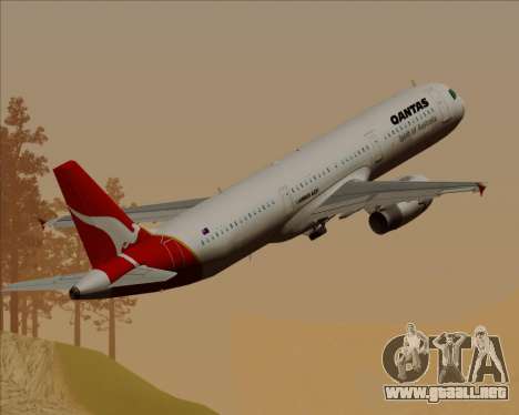 Airbus A321-200 Qantas para GTA San Andreas