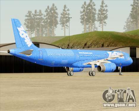 Airbus A321-200 Zoom Airlines para GTA San Andreas