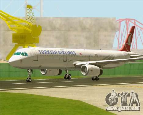 Airbus A321-200 Turkish Airlines para GTA San Andreas