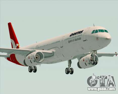 Airbus A321-200 Qantas para GTA San Andreas