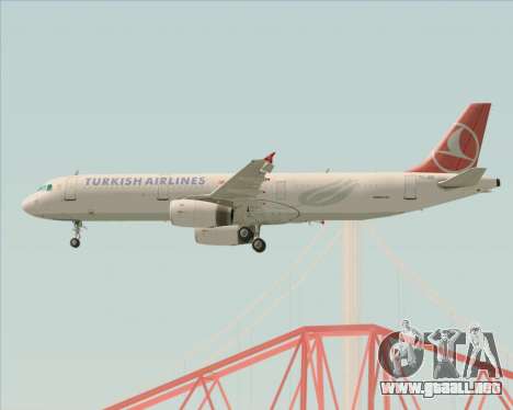 Airbus A321-200 Turkish Airlines para GTA San Andreas