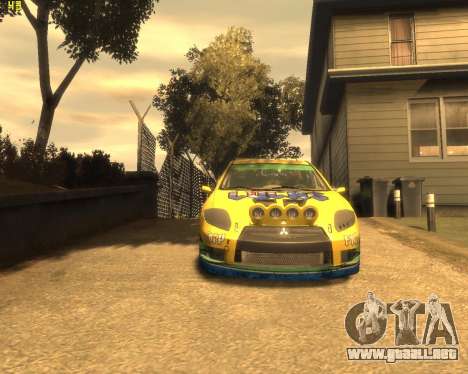 Mitsubishi Eclipse GT Rallycross para GTA 4