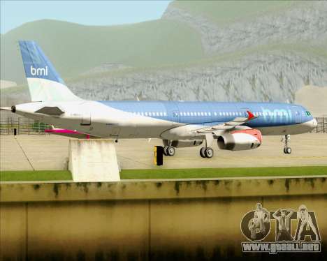 Airbus A321-200 British Midland International para GTA San Andreas