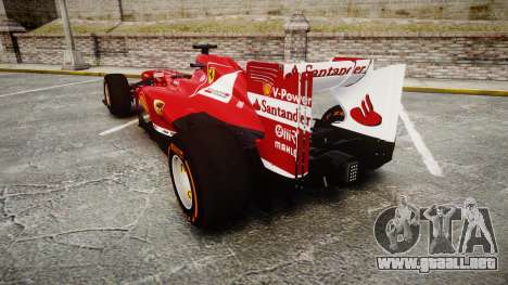 Ferrari F138 v2.0 [RIV] Alonso THD para GTA 4