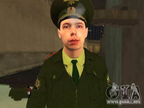 El Teniente Sokolov para GTA San Andreas