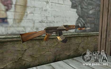 AK47 from Firearms v1 para GTA San Andreas