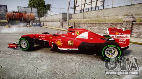Ferrari F138 v2.0 [RIV] Massa TIW para GTA 4