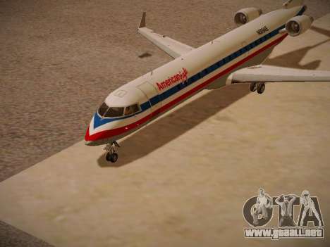 Bombardier CRJ-700 American Eagle para GTA San Andreas