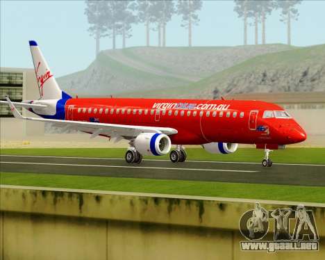 Embraer E-190 Virgin Blue para GTA San Andreas