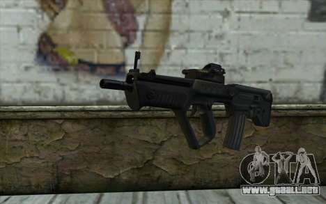 TAR-21 Bump Mapping v3 para GTA San Andreas