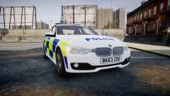 BMW 335i 2013 Central Motorway Police [ELS] para GTA 4