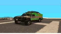 Hummer H2 Ratchet Transformers 4 para GTA San Andreas