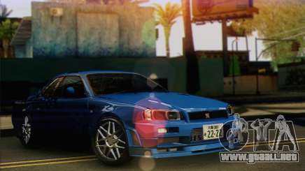 Nissan Skyline R-34 para GTA San Andreas