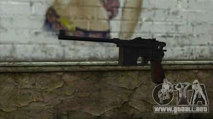 Mauser C96 v2 para GTA San Andreas