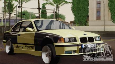BMW M3 E36 coupe para GTA San Andreas