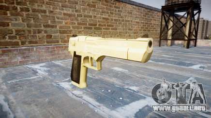 Пистолет Desert Eagle De Oro PointBlank para GTA 4