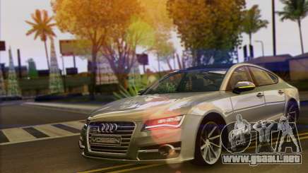 Audi A7 sedán para GTA San Andreas