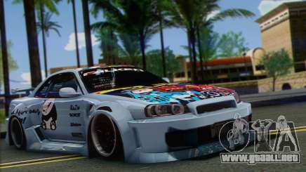 Nissan Skyline R-34 SDK Style para GTA San Andreas