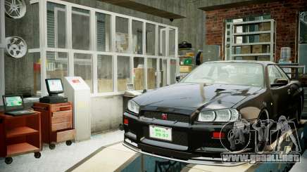 Garaje con nuevo interior Alcalina para GTA 4
