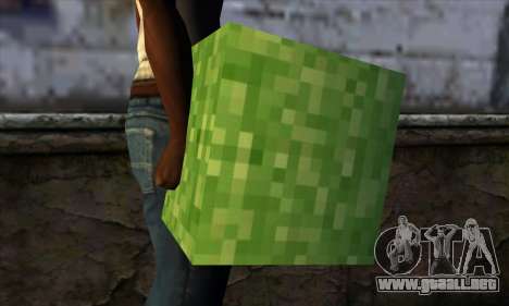 Bloque (Minecraft) v5 para GTA San Andreas