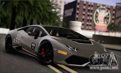 Lamborghini Huracan LP610-4 2015 para GTA San Andreas