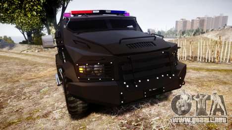SWAT Van Metro Police para GTA 4