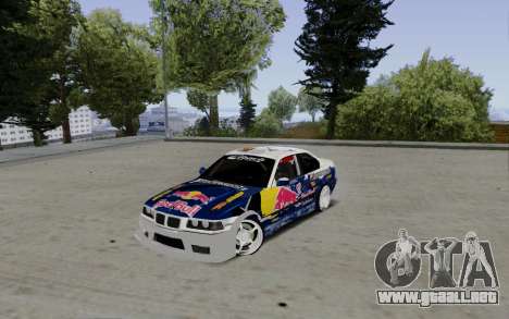 BMW E36 Red Bull para GTA San Andreas
