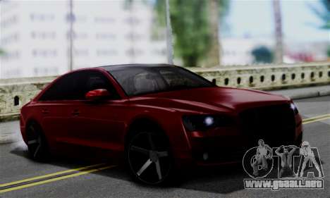 Audi S8 para GTA San Andreas
